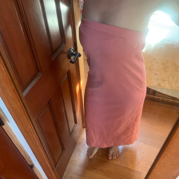 Free People Beach Cotton Strapless Dress XS - Picture 2 of 10